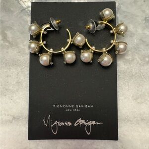 M-G Pearl Earrings